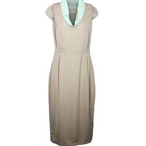 ASOS Stone/Mint Sleeveless Dress